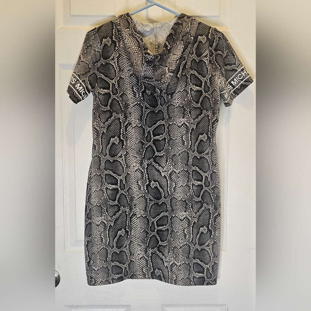 Michael Kors Snake Print Mini Dress - Picture 2 of 4